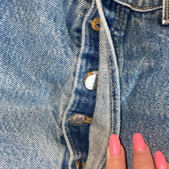 Vintage 501 Levi’s Medium Wash Straight Leg Jeans - Picture 12 of 13